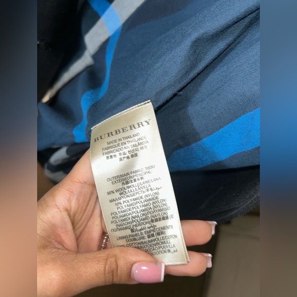 Burberry Men's Black Trench Coat - Picture 5 of 7